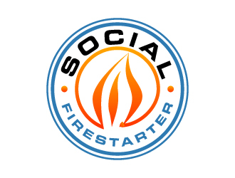 Social Firestarter logo design by Kirito