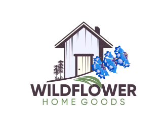 Wildflower Home Goods logo design by ramapea