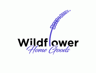 Wildflower Home Goods logo design by Bananalicious