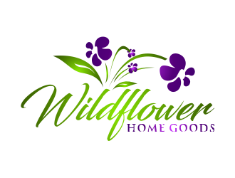 Wildflower Home Goods logo design by cahyobragas