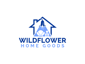 Wildflower Home Goods logo design by dhe27