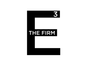 E3 The Firm logo design by vostre