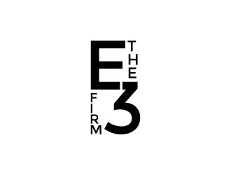 E3 The Firm logo design by artery