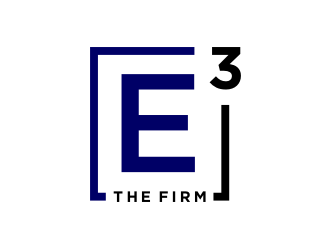 E3 The Firm logo design by Zhafir