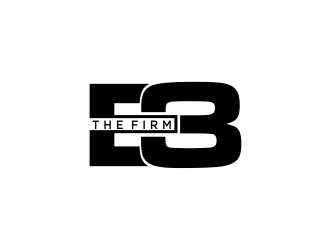 E3 The Firm logo design by afra_art