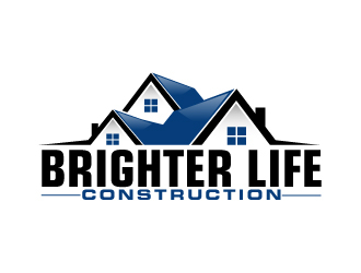Brighter Life Construction  logo design by AamirKhan