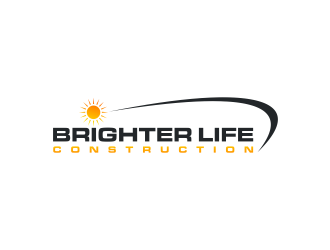 Brighter Life Construction  logo design by GassPoll