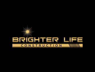 Brighter Life Construction  logo design by ozenkgraphic