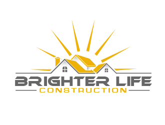 Brighter Life Construction  logo design by scriotx