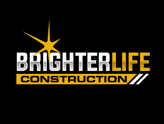Brighter Life Construction  logo design by scriotx
