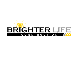 Brighter Life Construction  logo design by ingepro