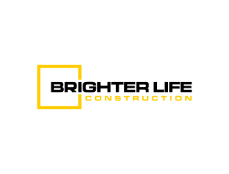 Brighter Life Construction  logo design by GassPoll