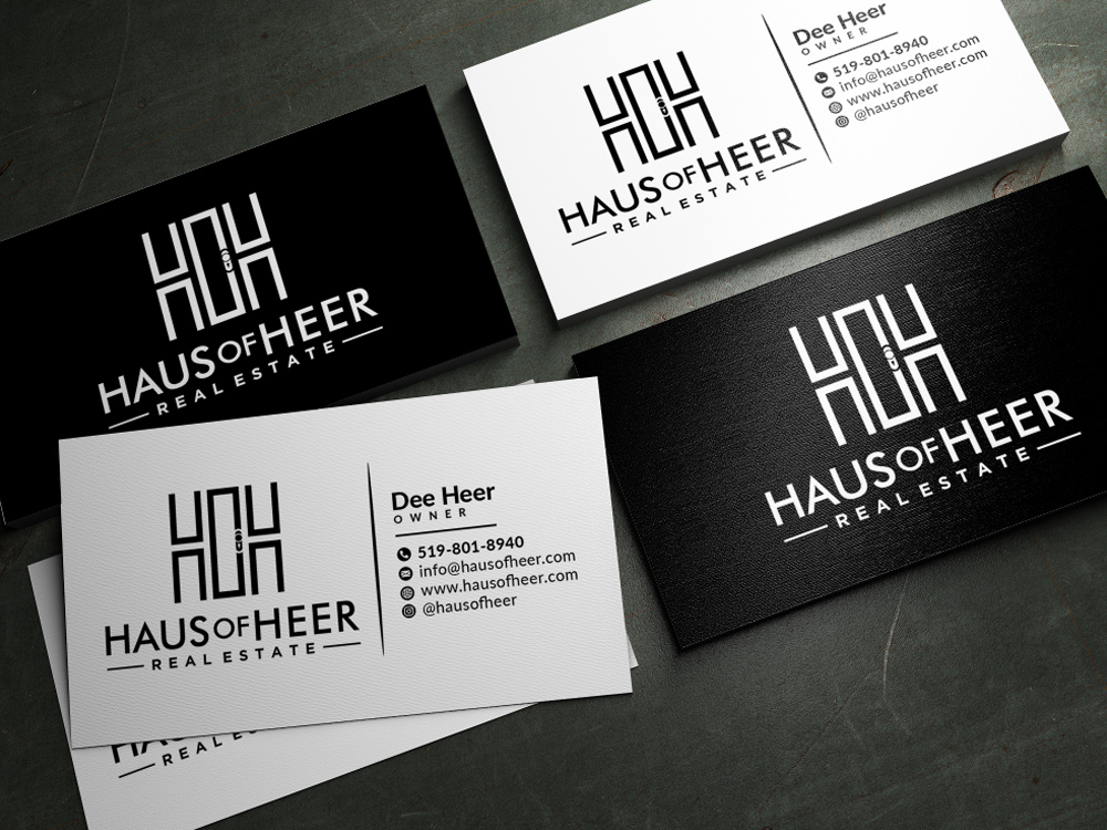 Haus of Heer also known as HOH (short form) logo design by Realistis
