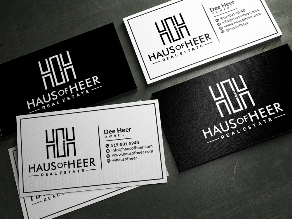 Haus of Heer also known as HOH (short form) logo design by Realistis