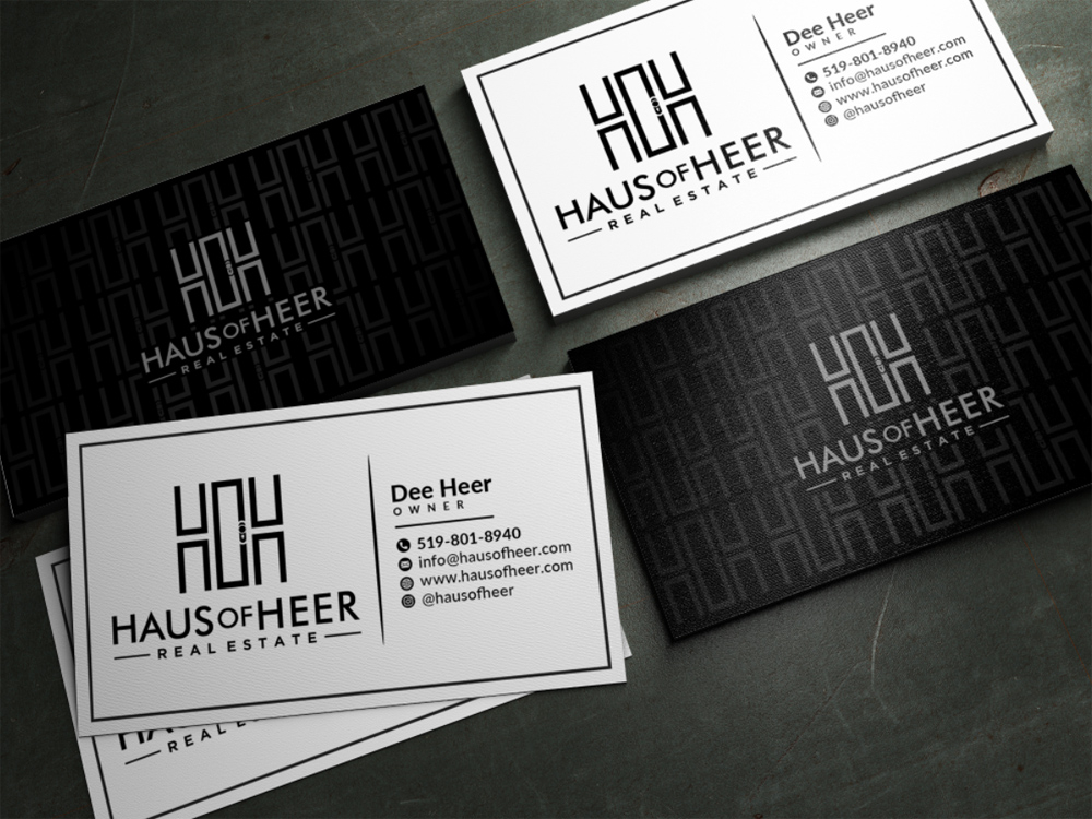 Haus of Heer also known as HOH (short form) logo design by Realistis
