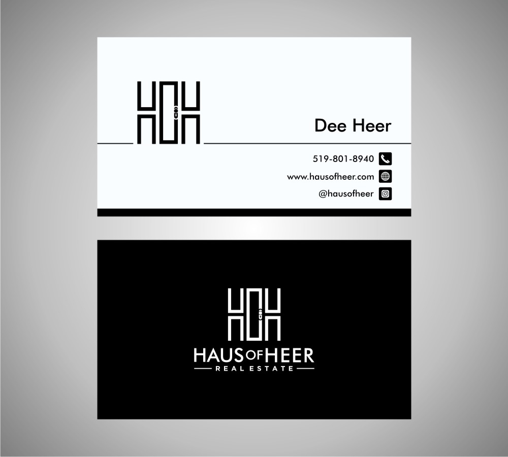 Haus of Heer also known as HOH (short form) logo design by KaySa