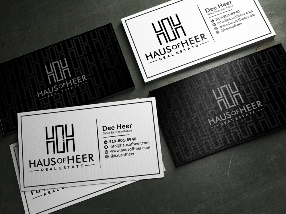 Haus of Heer also known as HOH (short form) logo design by Realistis