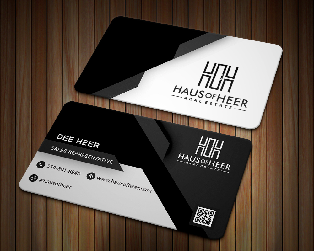 Haus of Heer also known as HOH (short form) logo design by MastersDesigns