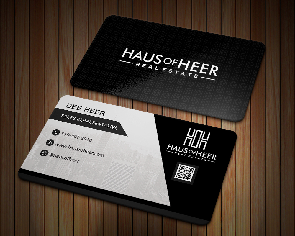 Haus of Heer also known as HOH (short form) logo design by MastersDesigns