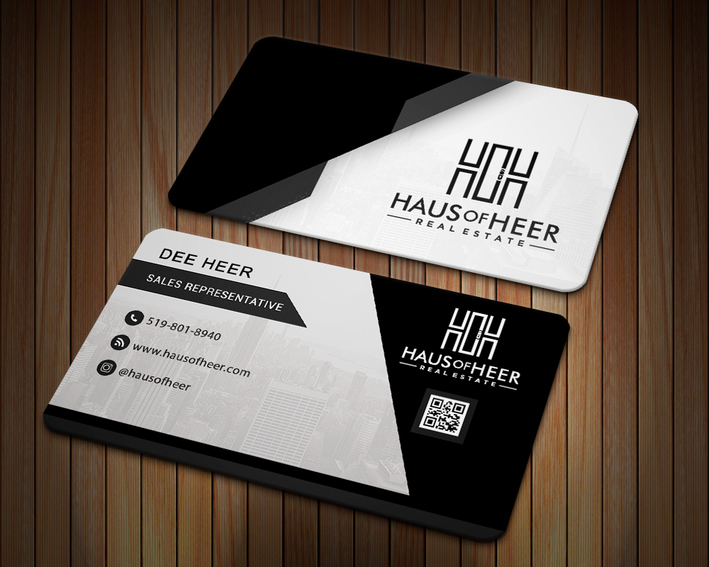 Haus of Heer also known as HOH (short form) logo design by MastersDesigns