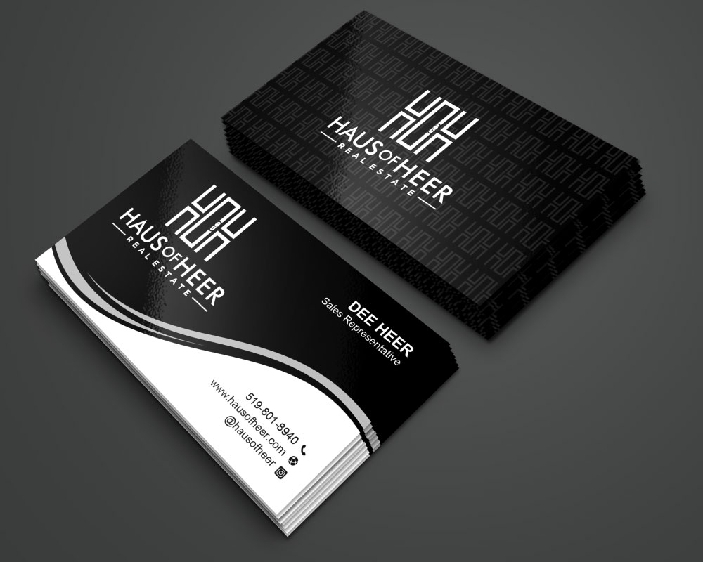Haus of Heer also known as HOH (short form) logo design by Boomstudioz