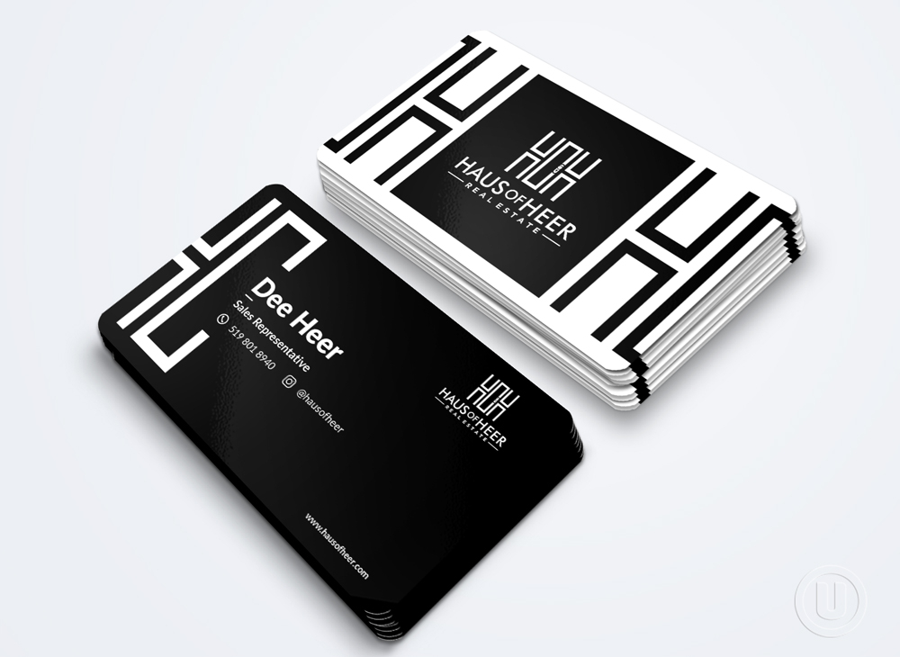 Haus of Heer also known as HOH (short form) logo design by Ulid