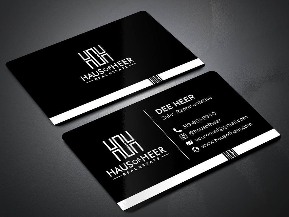 Haus of Heer also known as HOH (short form) logo design by Gelotine