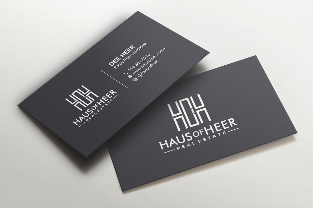 Haus of Heer also known as HOH (short form) logo design by Boomstudioz