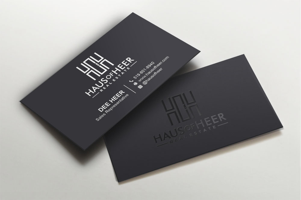 Haus of Heer also known as HOH (short form) logo design by Boomstudioz