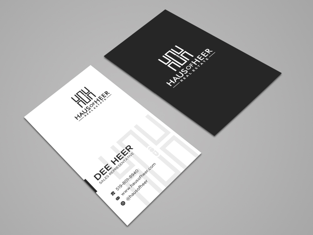 Haus of Heer also known as HOH (short form) logo design by labo