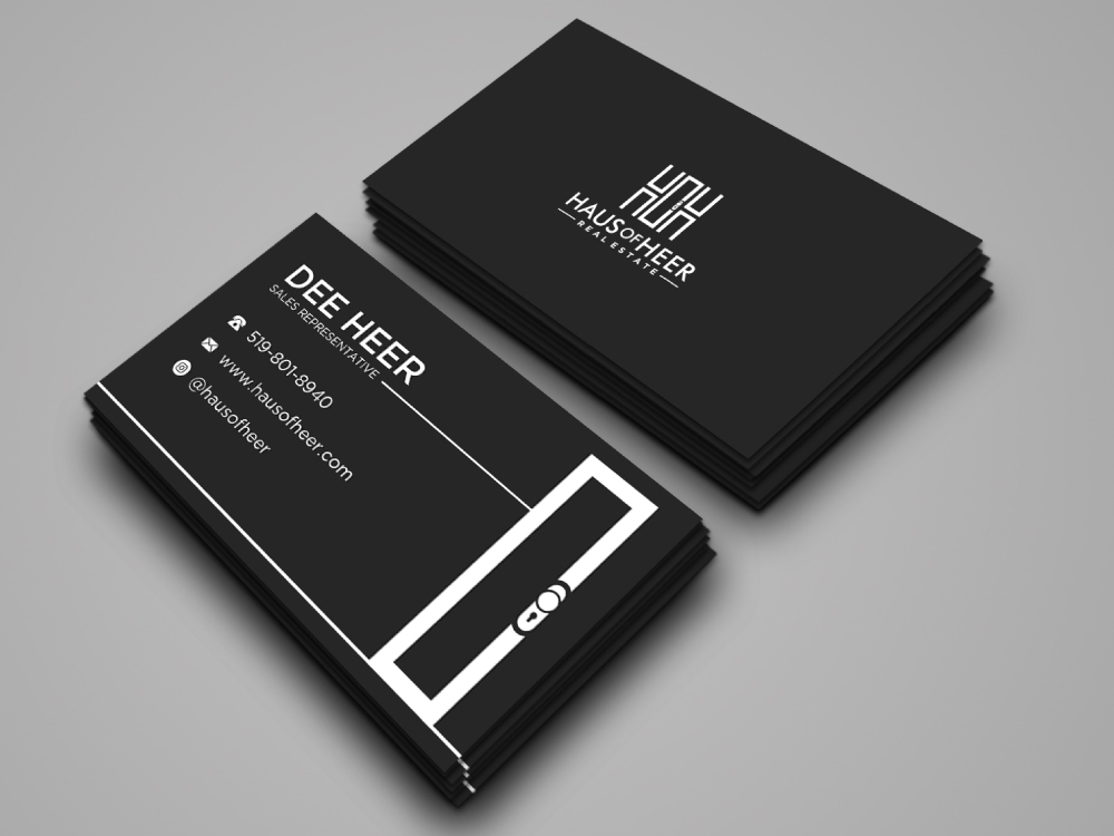 Haus of Heer also known as HOH (short form) logo design by labo