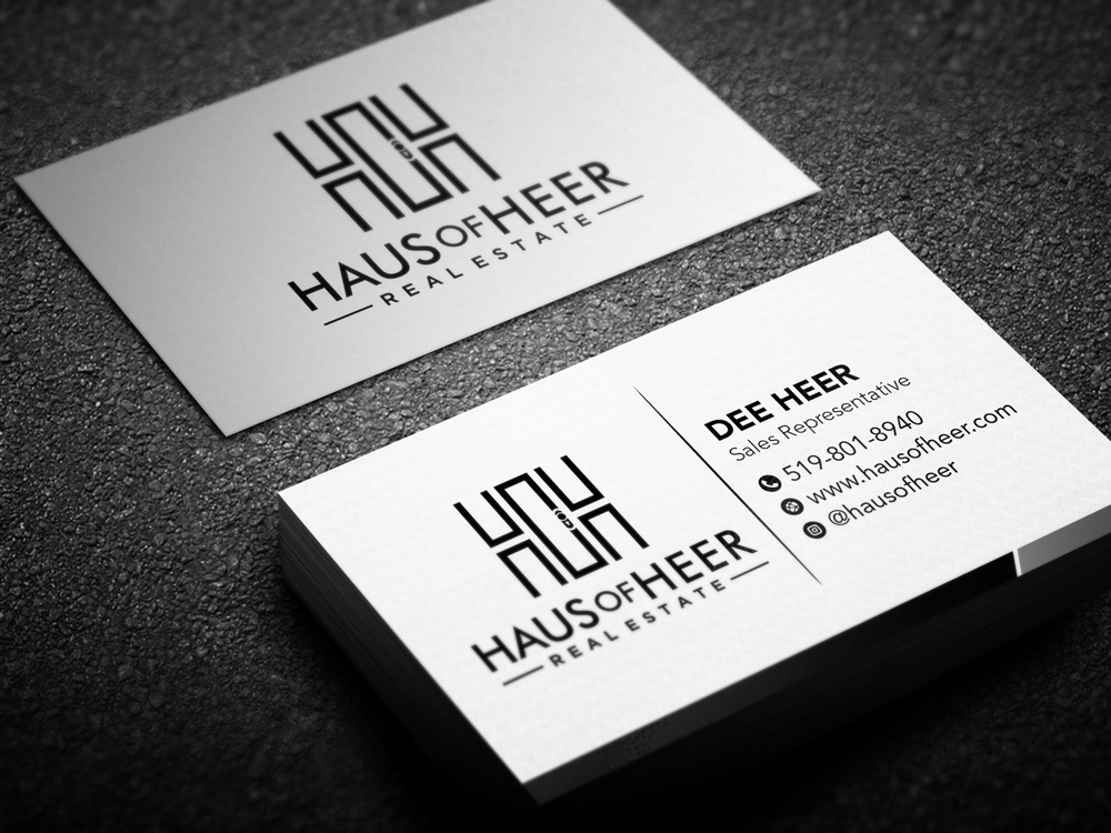Haus of Heer also known as HOH (short form) logo design by KHAI
