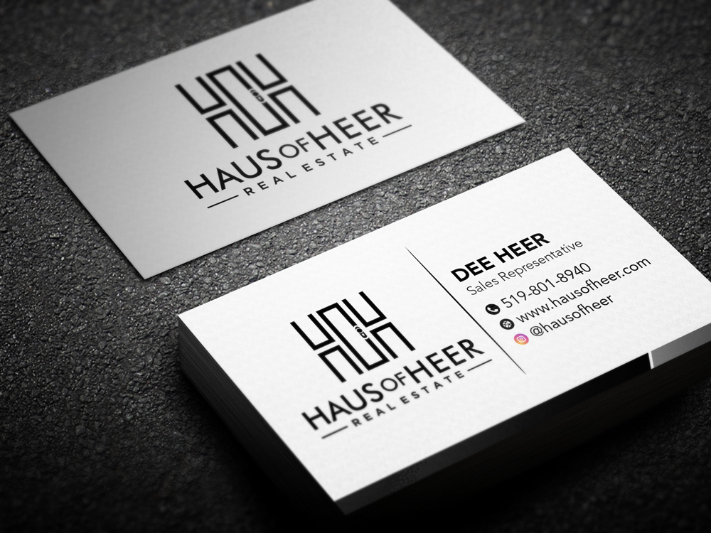 Haus of Heer also known as HOH (short form) logo design by KHAI