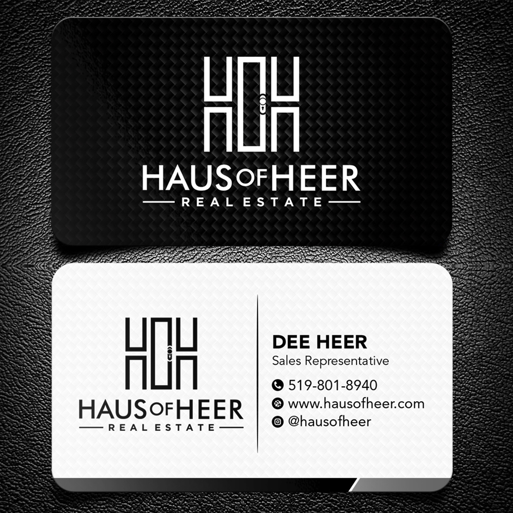 Haus of Heer also known as HOH (short form) logo design by KHAI