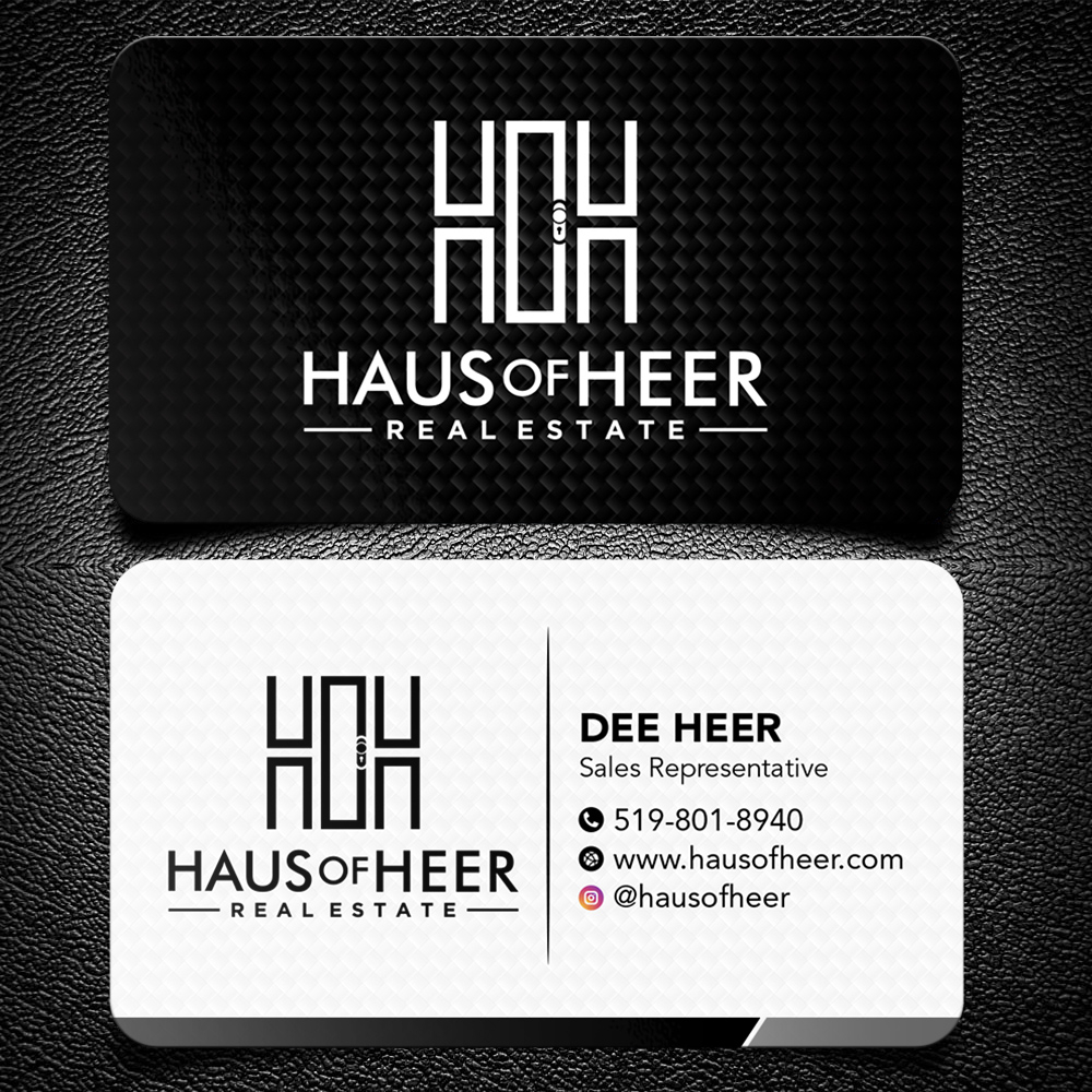 Haus of Heer also known as HOH (short form) logo design by KHAI