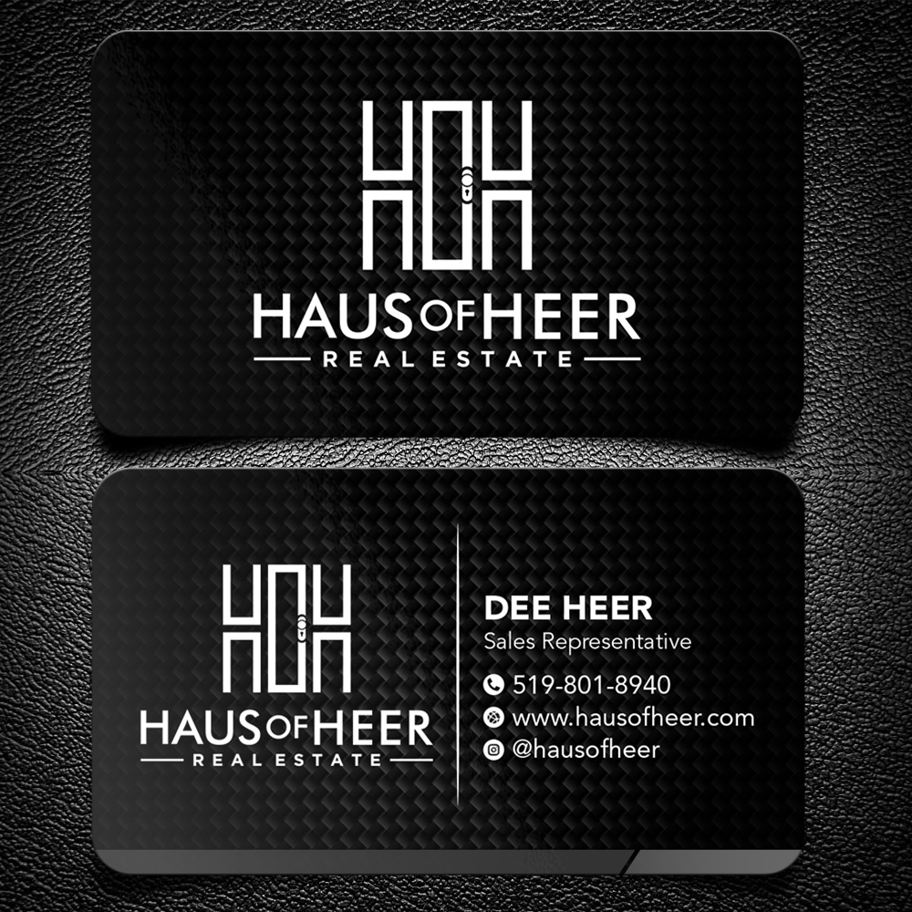 Haus of Heer also known as HOH (short form) logo design by KHAI