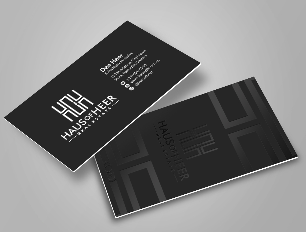 Haus of Heer also known as HOH (short form) logo design by Niqnish