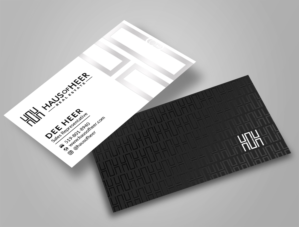 Haus of Heer also known as HOH (short form) logo design by Niqnish