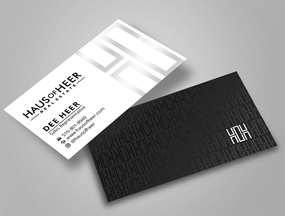 Haus of Heer also known as HOH (short form) logo design by Niqnish