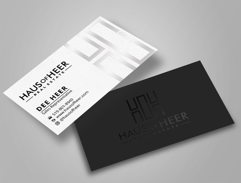 Haus of Heer also known as HOH (short form) logo design by Niqnish