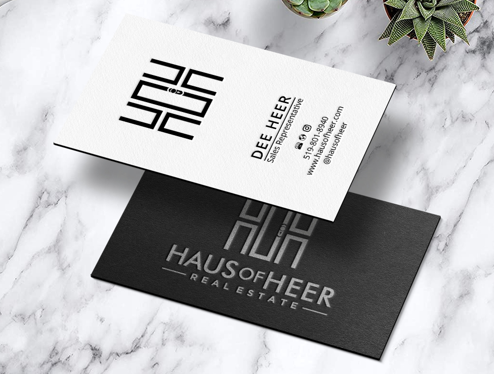 Haus of Heer also known as HOH (short form) logo design by Niqnish