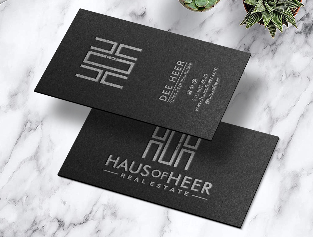 Haus of Heer also known as HOH (short form) logo design by Niqnish
