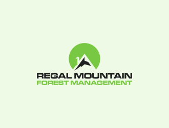 Regal Mountain Forest Management logo design by goblin