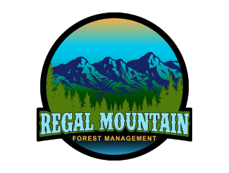 Regal Mountain Forest Management logo design by nona