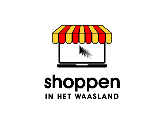 Shoppen in het Waasland logo design by torresace