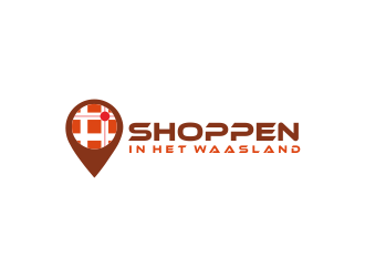 Shoppen in het Waasland logo design by Greenlight