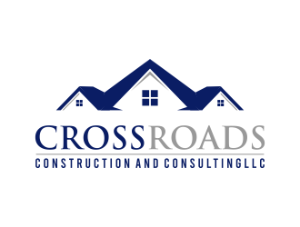 Crossroads Construction and Consulting LLC logo design by done