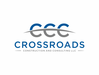 Crossroads Construction and Consulting LLC logo design by ozenkgraphic