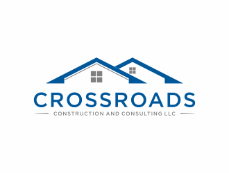 Crossroads Construction and Consulting LLC logo design by ozenkgraphic