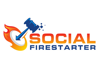 Social Firestarter logo design by DreamLogoDesign